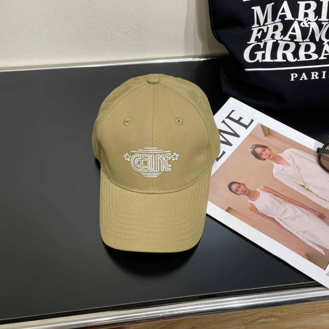 CELINE 25S BASEBALL CAP 735284 IN CANVAS