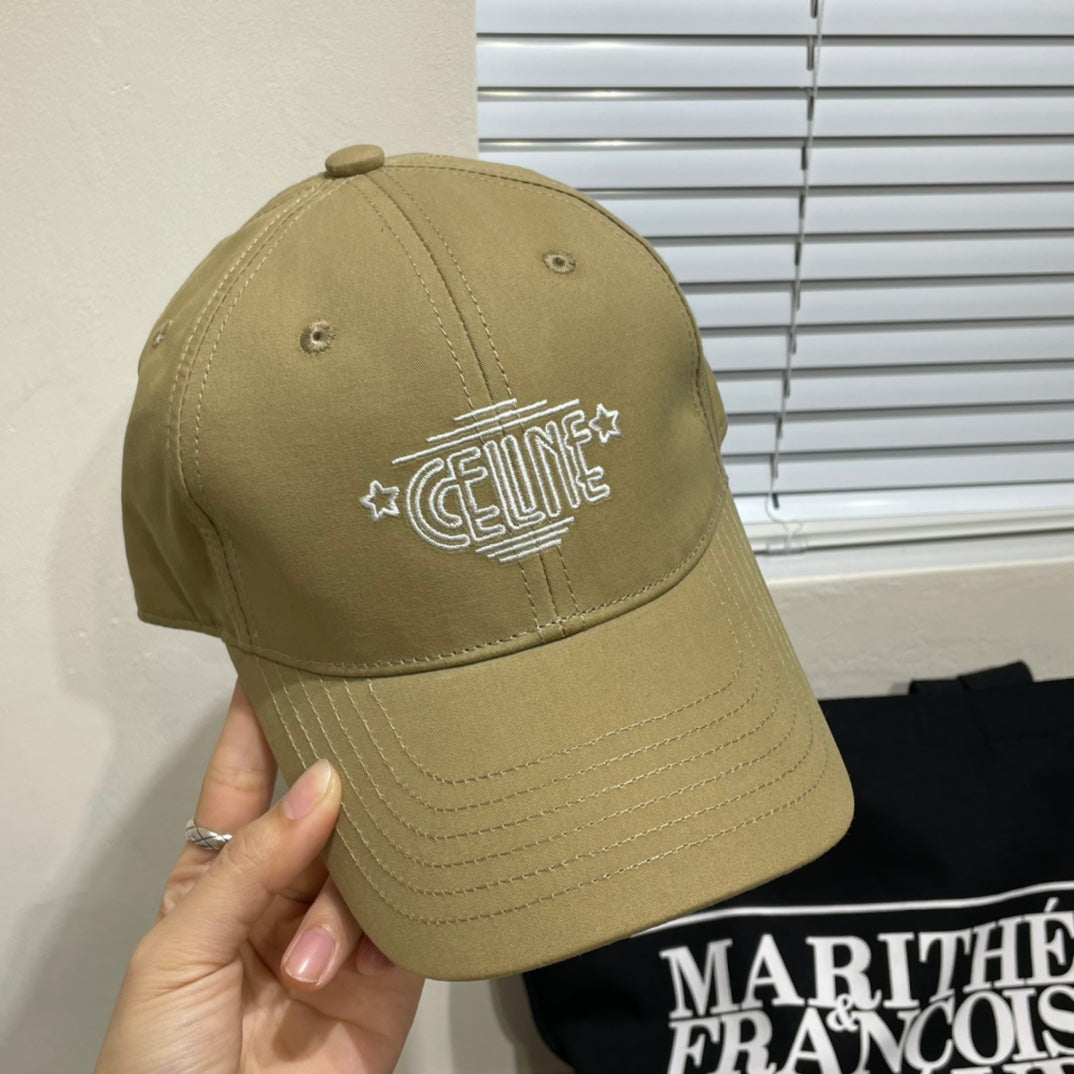 CELINE 25S BASEBALL CAP 735284 IN CANVAS