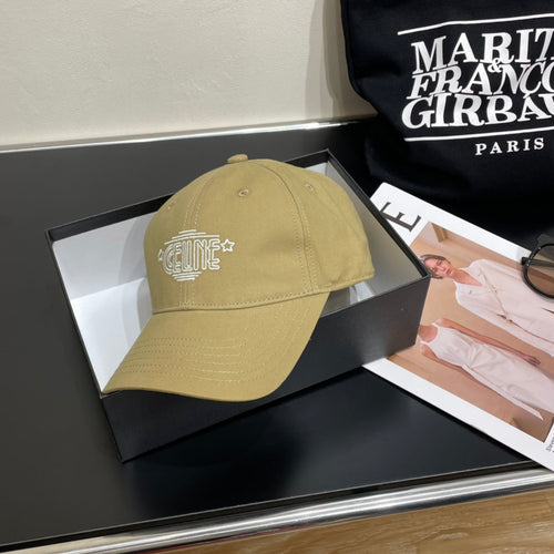 CELINE 25S BASEBALL CAP 735284 IN CANVAS