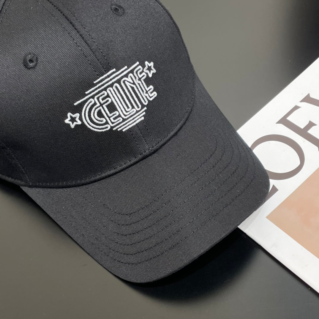 CELINE 25S BASEBALL CAP 735286 IN CANVAS