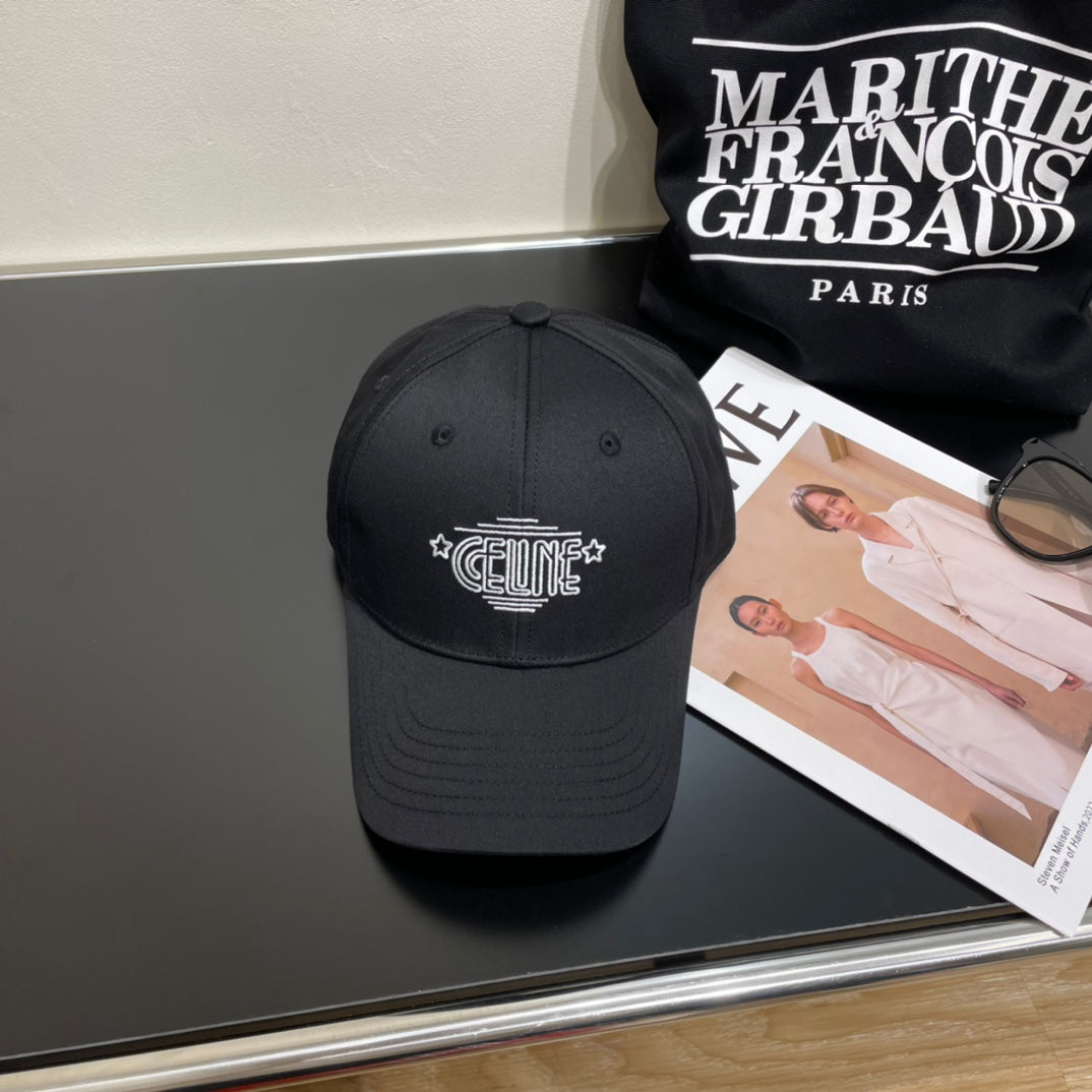 CELINE 25S BASEBALL CAP 735286 IN CANVAS
