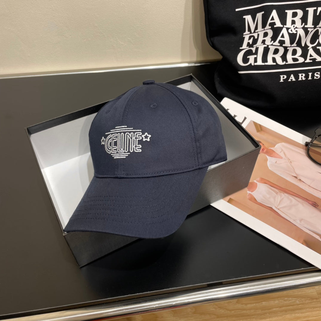 CELINE 25S BASEBALL CAP 735287 IN CANVAS