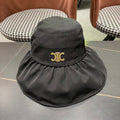 CELINE 25S BUCKET HAT 734583 IN BLACK