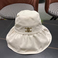 CELINE 25S BUCKET HAT 734983 IN WHITE